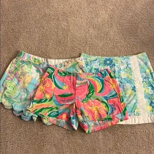 Lilly Pulitzer shorts and skort bundle 🌼🌸